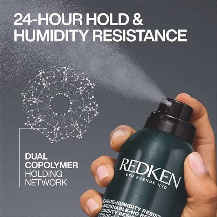 Redken Control Hair Spray 28 - Long-Lasting Style Memory For 24 Hours, Anti-Frizz & Maximum Hold, Humidity Resistance, For All Hair Types - Image 5