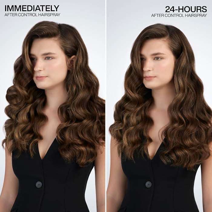 Redken Control Hair Spray 28 - Long-Lasting Style Memory For 24 Hours, Anti-Frizz & Maximum Hold, Humidity Resistance, For All Hair Types - Image 6