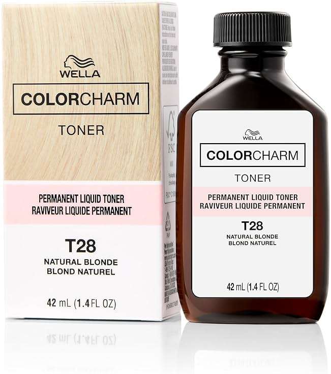 COLORCHARM Permanent Liquid Hair Toners | Neutralize Brass | Healthy-Looking Blondes Tones | Vegan & Free of Parabens - Image 1