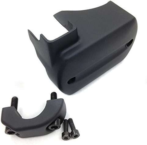 HTTMT MT262-001- Black Front Brake Fluid Master Cylinder Cover Compatible with V-Star 650/1100/950/1300 (1998-2013) - Image 2