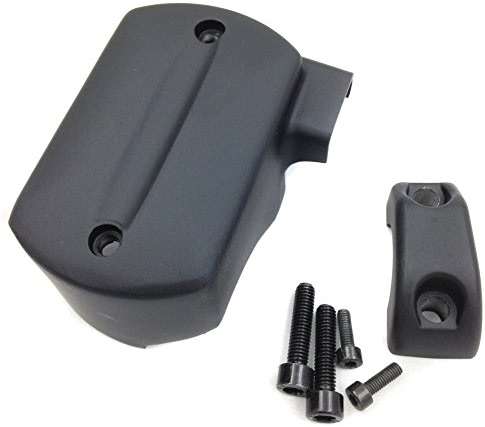 HTTMT MT262-001- Black Front Brake Fluid Master Cylinder Cover Compatible with V-Star 650/1100/950/1300 (1998-2013) - Image 4