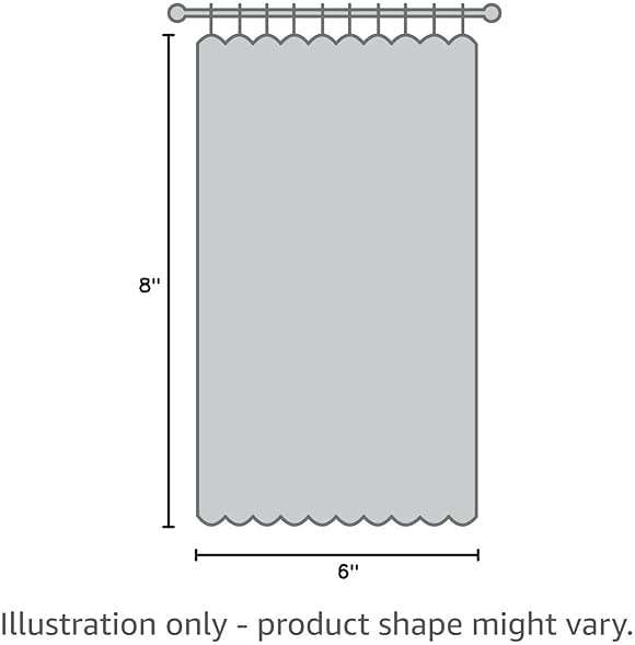 Fancy Collection Embroidery Curtain Set 2 Panel Drapes with Backing & Valance New (110"x 84", Brown) - Image 2