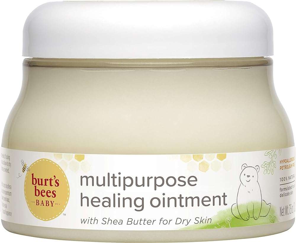 Burt's Bees Baby 100% Natural Origin Multipurpose Healing Ointment, Face & Body Baby Ointment 7.5 Ounce Tub - Pack of 3 - Image 2