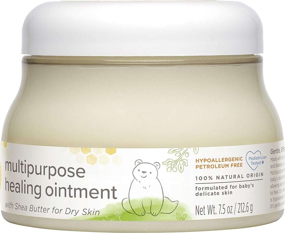 Burt's Bees Baby 100% Natural Origin Multipurpose Healing Ointment, Face & Body Baby Ointment 7.5 Ounce Tub - Pack of 3 - Image 10