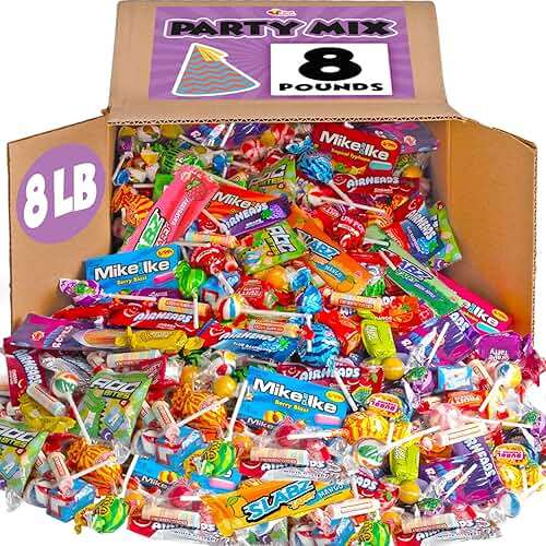 Candy Bulk - 8 Pound Candy Mix - Big Bulk Candies for Pinatas, Gifting, Birthdays, Offices, Gift - Image 7