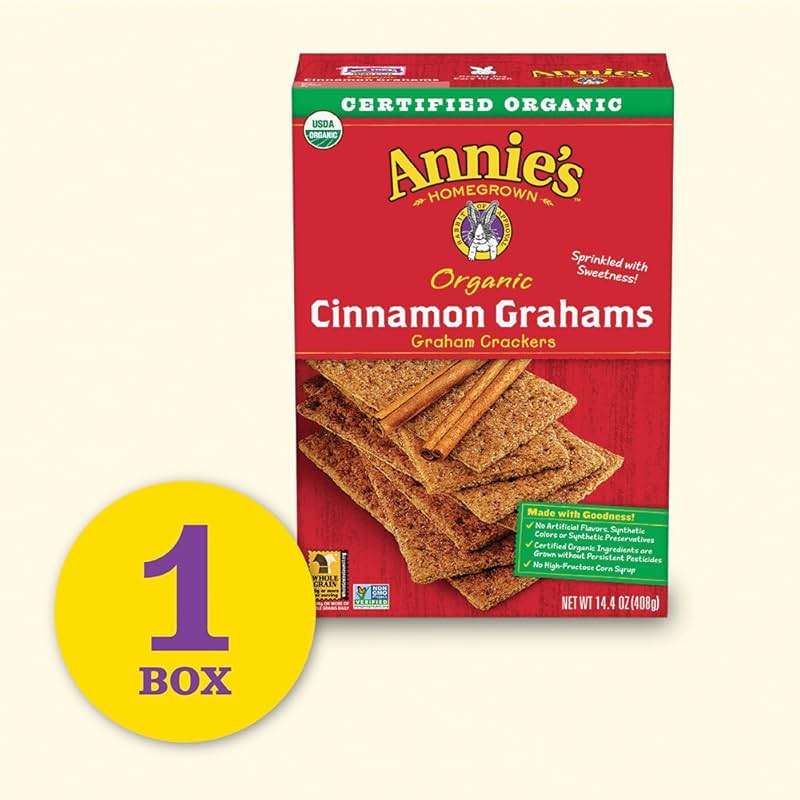 Annie's Organic Cinnamon Graham Cracker Bricks Graham Bricks 14.4 oz - Image 4