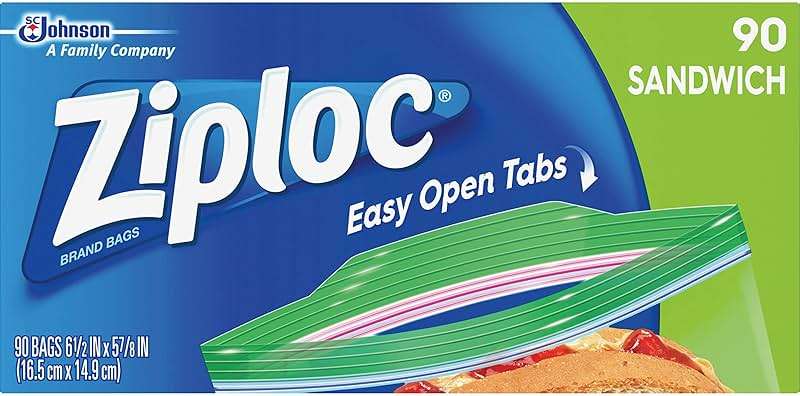 Ziploc Sandwich Bags (90-Count, 12-Pack) - Image 2