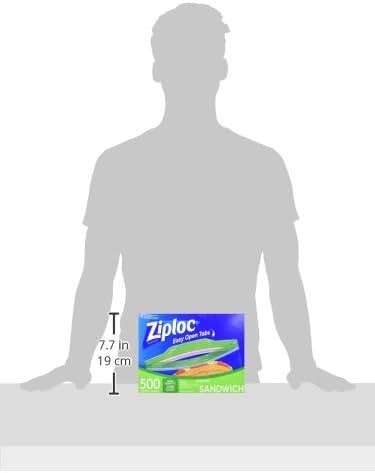 Ziploc Sandwich Bags, 125 Count (Pack of 4) - Image 2