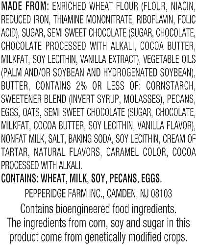 Pepperidge Farm Cookies Classic Collection, 9 Cookie Varieties, 13.25 Oz. Box - Image 3