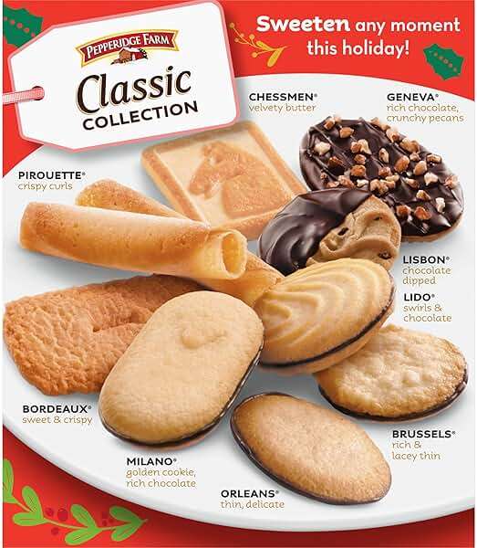 Pepperidge Farm Cookies Classic Collection, 9 Cookie Varieties, 13.25 Oz. Box - Image 4