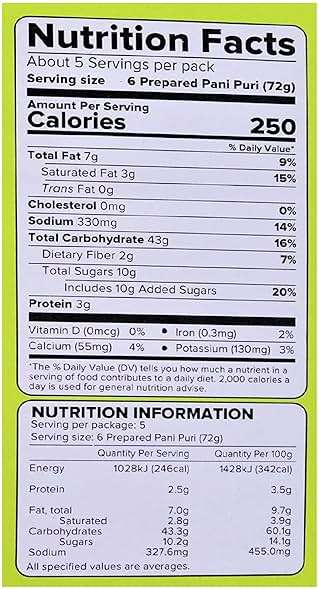 Haldirams Haldiram's Pani Puri - 12.7 Oz,, () - Image 4