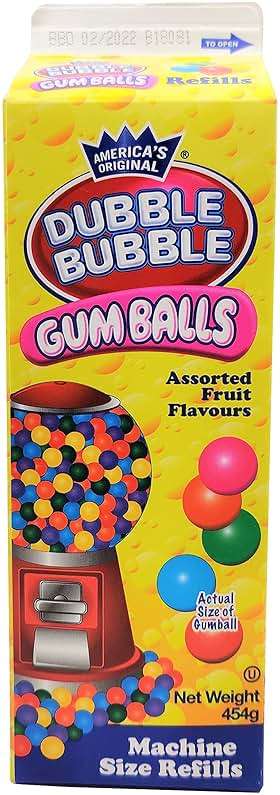 Dubble Bubble Gumballs, 20oz Carton (1) - Image 1