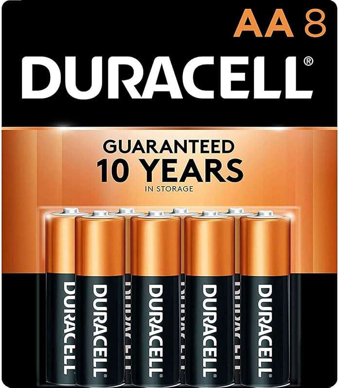 BATTRY ALKLN DURA AA CD8 - Image 1