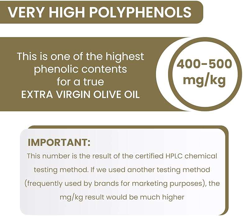 P.J. KABOS Fresh 2025/26 Harvest, High Phenolic (400+mg/kg), Natural Greek Extra Virgin Olive Oil, Kosher, Greece, Cold Extracted, 16.9 oz Tin, Koroneiki, "Family Reserve -Medium" - Image 3
