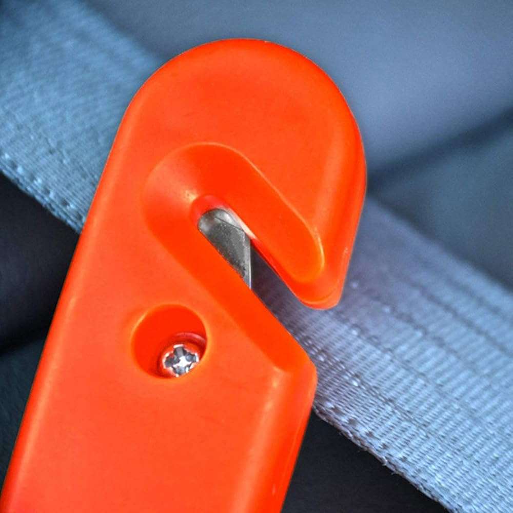 Family Safe 4 Pack Emergency Escape Tool - Seatbelt Cutter Window Breaker - Image 4