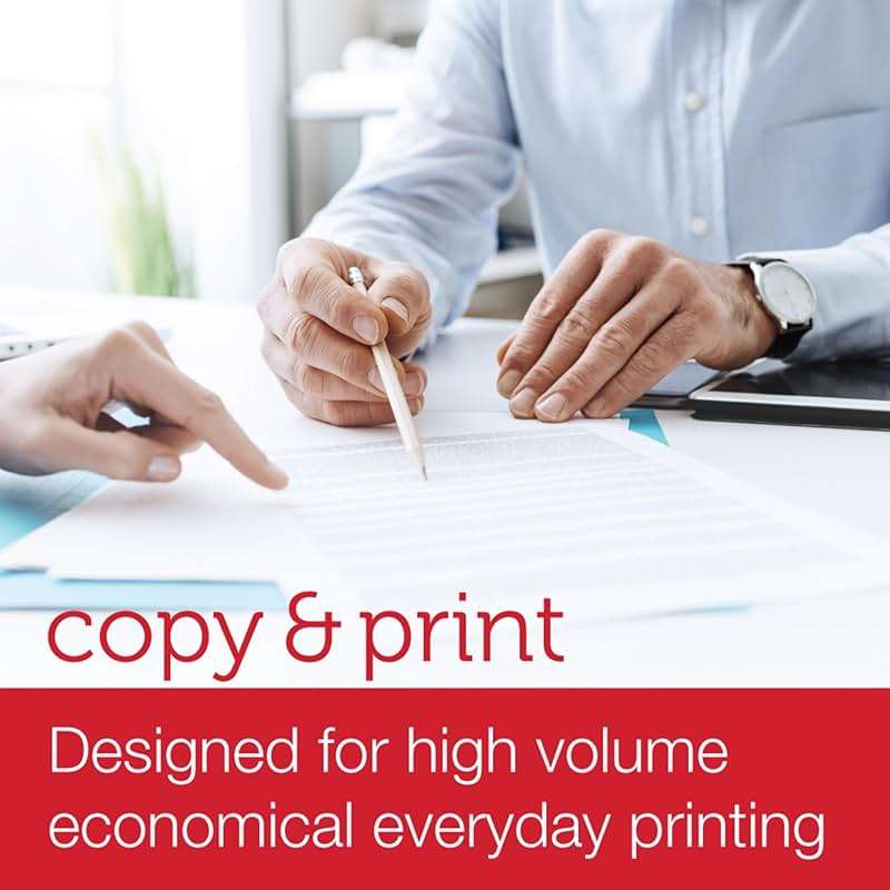 Office Depot(R) Brand Multiuse Paper, Letter Size Paper, 94 (U.S.) Brightness, 20 Lb, White, 500 Sheets Per Ream, Case Of 8 Reams - Image 4