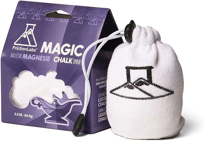 Friction Labs Gym Chalk – Magic Ball, PRO Ball (Chalk Bag Sock) | Non-Toxic Climbing Chalk for Bouldering, Gymnastics & More - Image 1