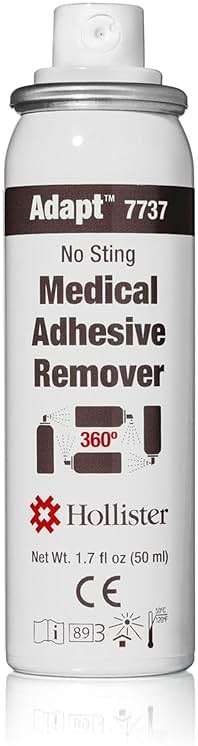 Hollister 7737 Adapt Medical Adhesive Remover Spray, 1.7 oz. – Adhesive Remover for Skin, Medical Supplies - Image 4