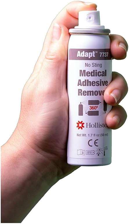 Hollister 7737 Adapt Medical Adhesive Remover Spray, 1.7 oz. – Adhesive Remover for Skin, Medical Supplies - Image 5