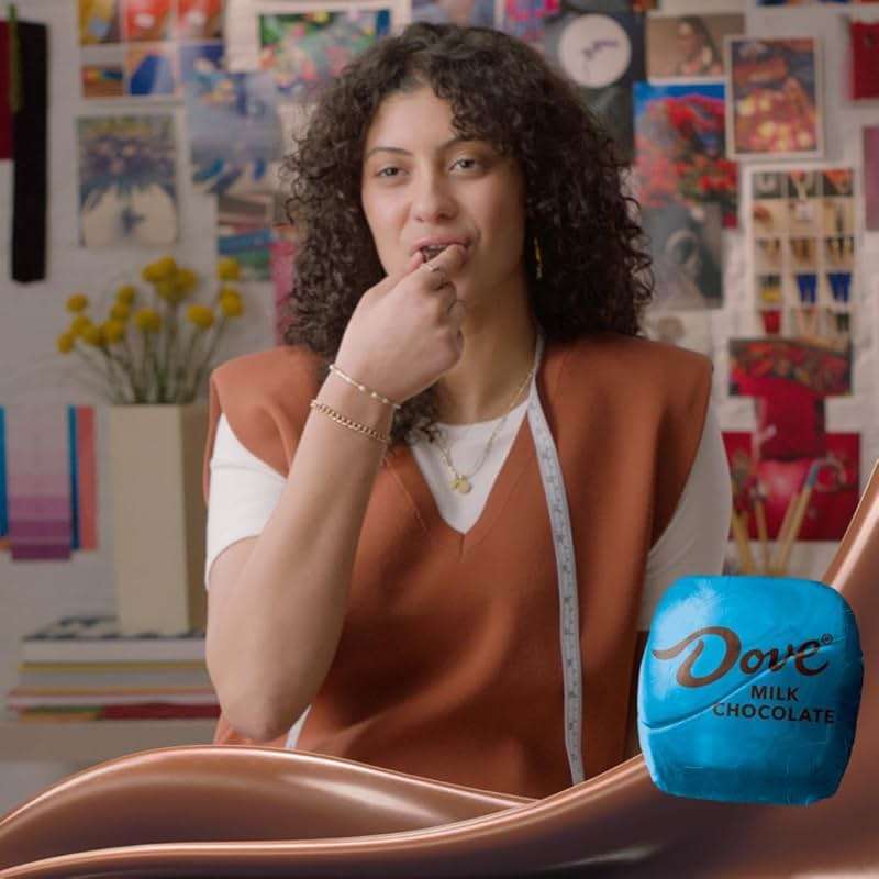 DOVE PROMISES Milk, Dark and Milk & Caramel Assorted Chocolate Candy, 136 Ct Bulk Bag - Image 5