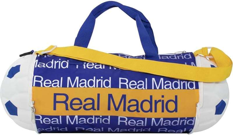 Official Real Madrid Duffel Bag for Sports/Soccer – Foldable/Extendable - Image 4