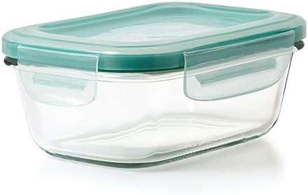 OXO Good Grips Smart Seal Leakproof Airtight Glass & Plastic Food Storage Container Set - Image 10