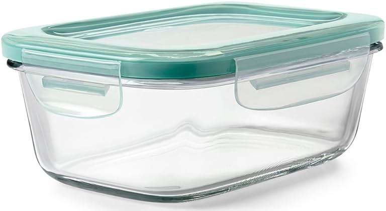 OXO Good Grips 3.5 Cup Smart Seal Airtight Glass Rectangle Food Storage Container - Image 1