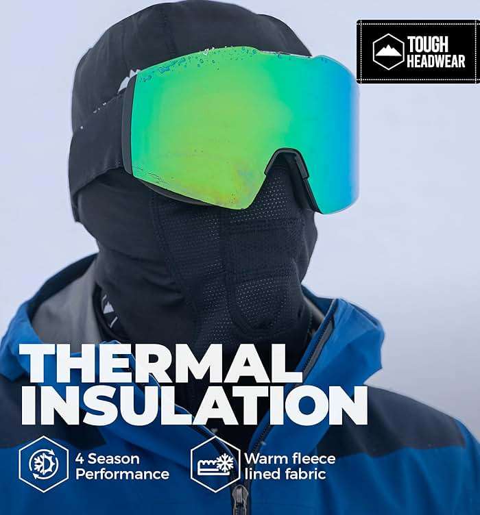 Balaclava Ski Mask - Winter Face Mask for Men & Women - Cold Weather Gear for Skiing, Snowboarding & Motorcycle Riding - Image 4