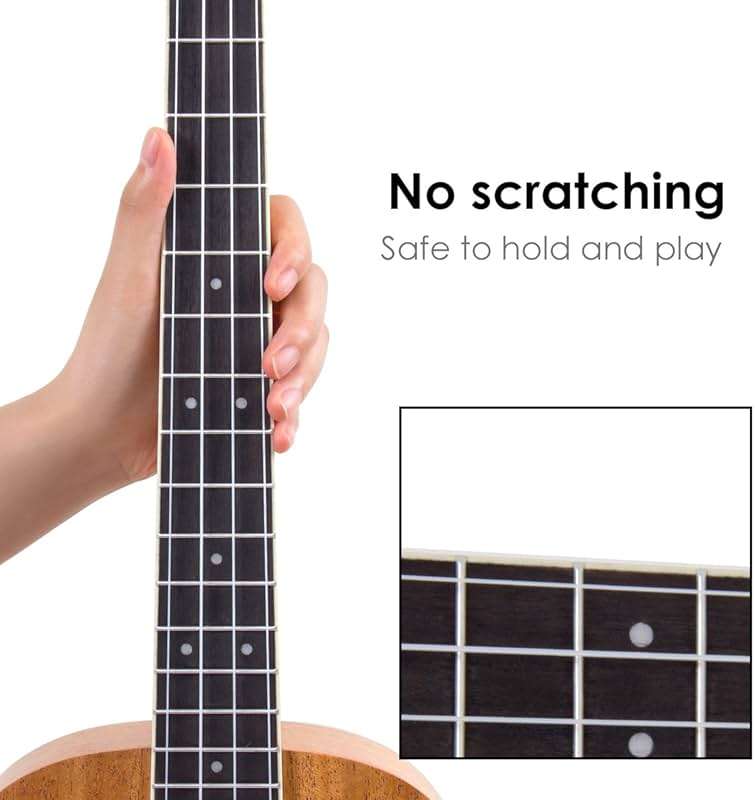 Kmise Baritone Ukulele 30 Inch Mahogany Ukelele 4 String Hawaii Guitar Uke G-C-E-A from Kmise - Image 3