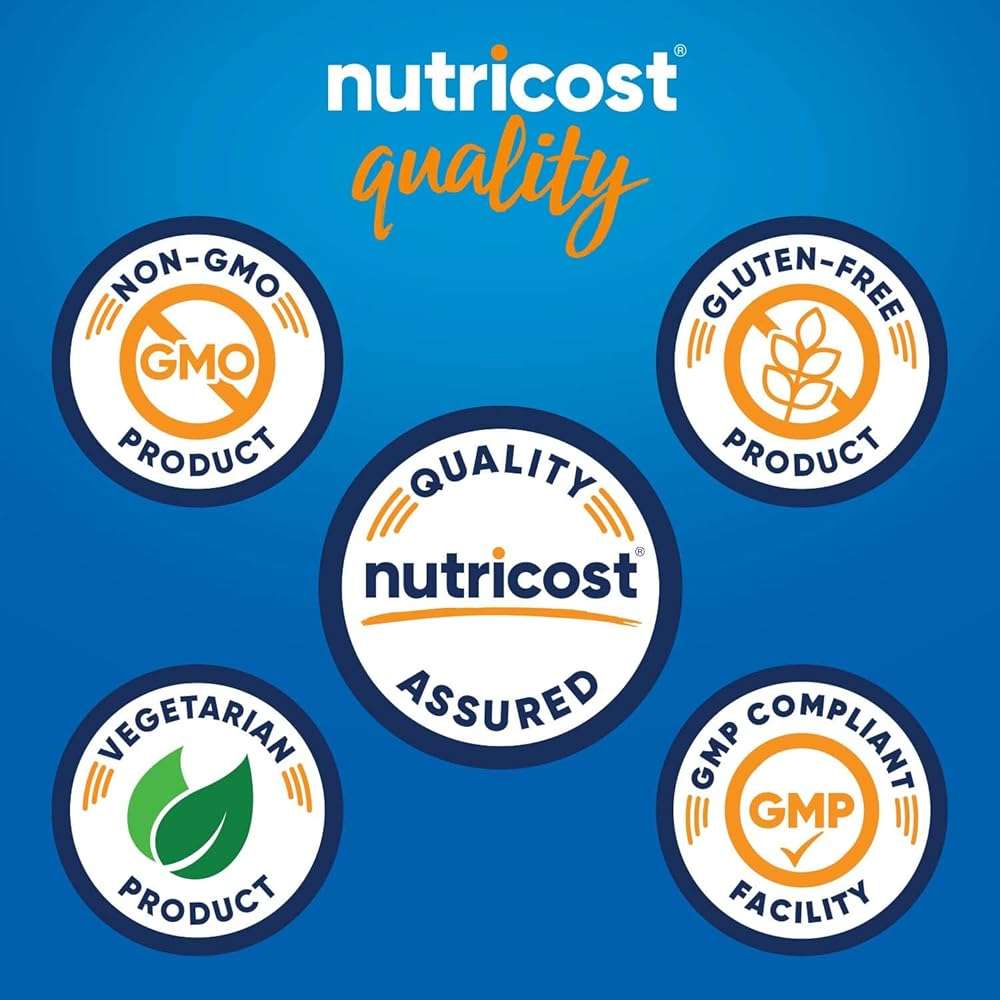 Nutricost Apple Cider Vinegar Capsules 500mg, 240 Vegetarian Capsules - Natural, Vegetarian, GMP, Non-GMO and Gluten Free - Image 3