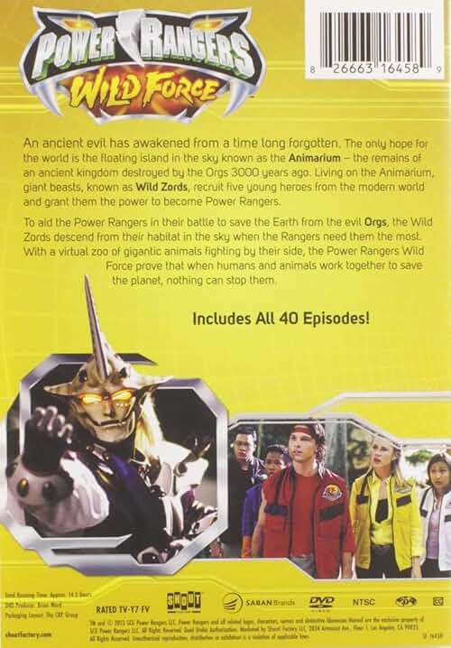 Power Rangers: Wild Force: The Complete Series - Image 2