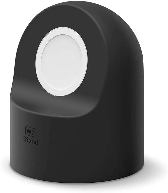 elago W2 Charger Stand Compatible with Apple Watch Series Ultra3/Ultra2/Ultra/11/10/9/8/7/6/5/4/3/2/1/SE3/SE2/SE1 (49mm, 46mm, 45mm, 44mm, 42mm, 41mm, 40mm, 38mm) - Image 8