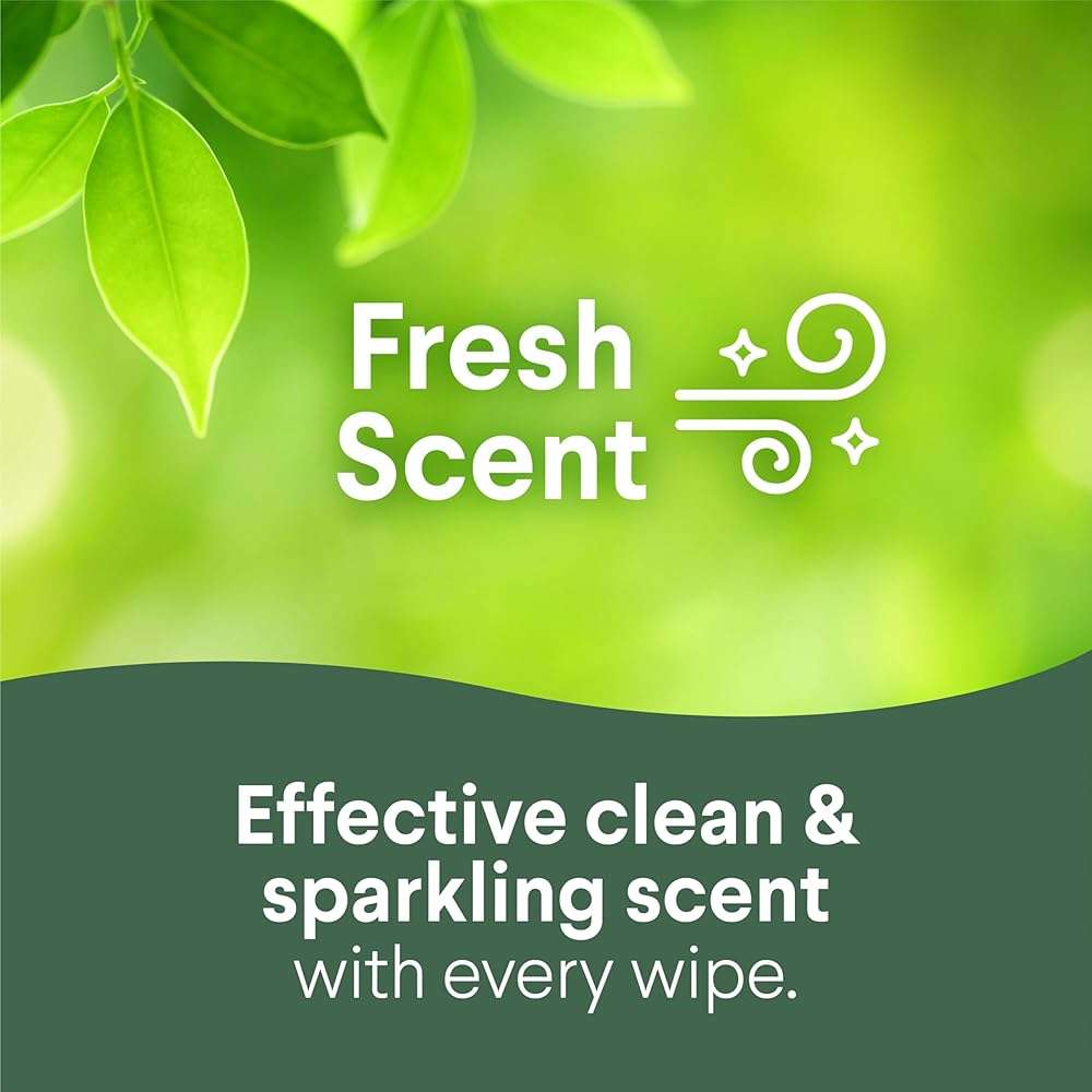 Clorox Fresh Scent Bleach Free Disinfecting Cleaning Wipes, 75 Count - Image 3