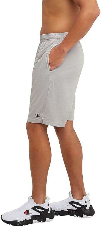Champion Men's Sport Shorts, Standard Fit, 10 Inch Inseam, Lightweight Fabric, Moisture-Wicking - Image 3