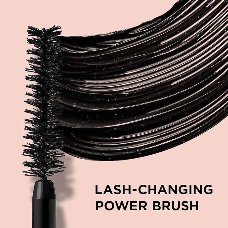 IT Cosmetics Superhero Mascara Black – Volumizing & Lengthening, Buildable Volume, Hydrolyzed Collagen, Biotin, Peptides, Lifting & Curling Formula, Super Black Pigment, Suitable for Sensitive Eyes - Image 4