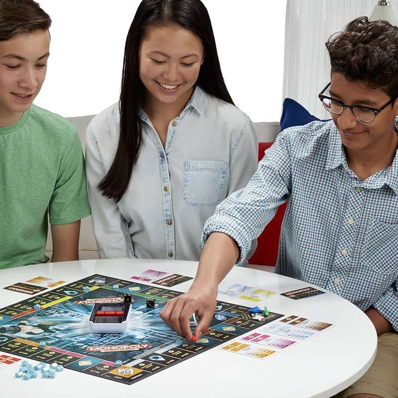 Hasbro Gaming Monopoly Ultimate Banking Edition Board Game for Families and Kids Ages 8 and Up, Electronic Banking Unit (Amazon Exclusive) - Image 12