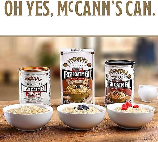 McCann's Irish Oatmeal Instant Oatmeal Cup, Original, 1.4 Ounce (Pack of 12) - Image 9