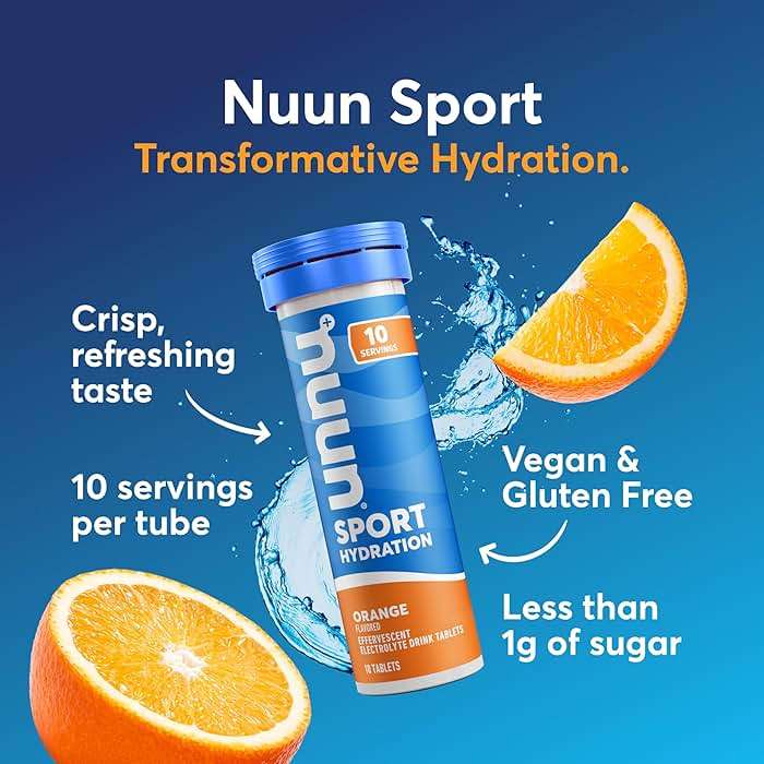 Nuun Sport Electrolyte Tablets with Magnesium, Calcium, Potassium, Chloride & Sodium, Gluten Free & Vegan, Mixed Flavors, 6 Pack (60 Servings Total) - Image 2