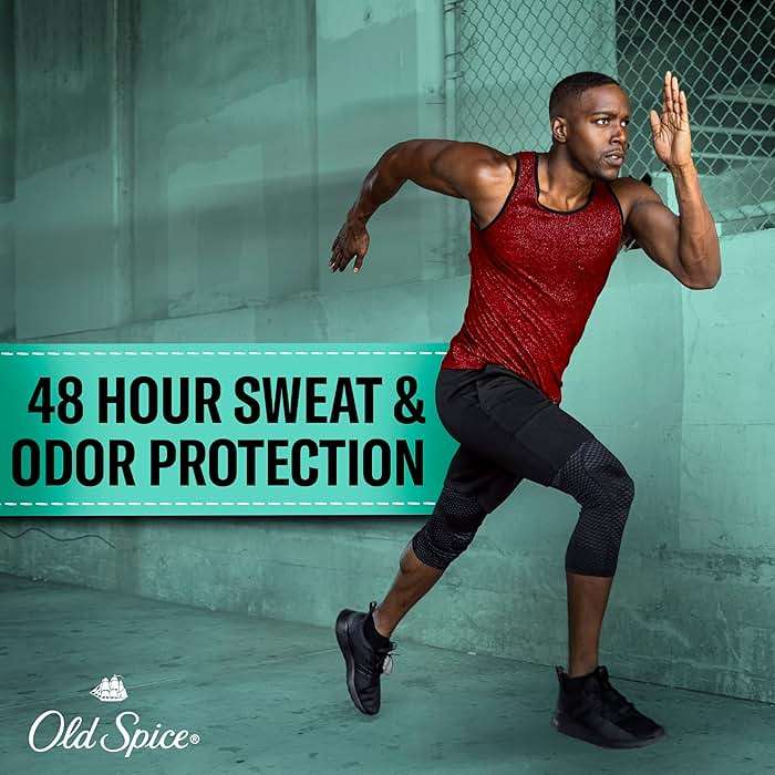 Old Spice Antiperspirant and Deodorant for Men, 24/7 Sweat and Odor Protection, Legendary Fragrance, Sweat Defense, Pure Sport Plus, 2.6 oz - Image 3