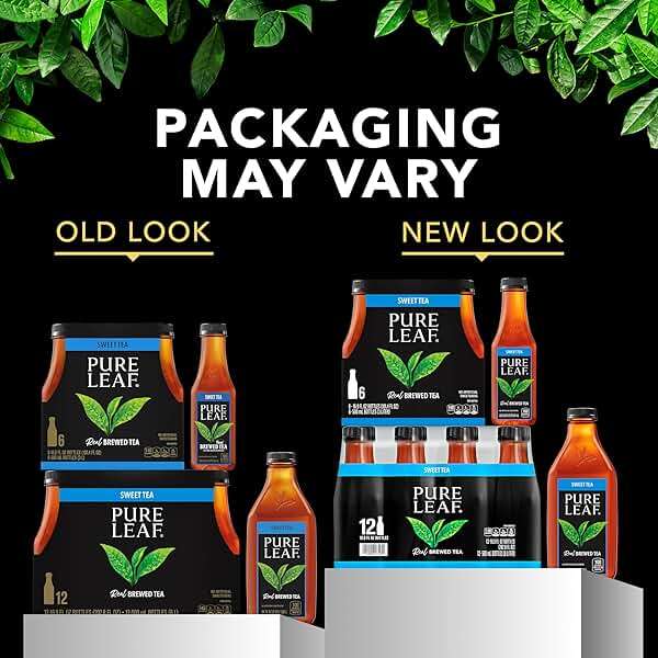 Pure Leaf Iced Tea, Unsweetened Green Tea, 18.5 fl Oz Bottles (Pack of 12) - Image 3