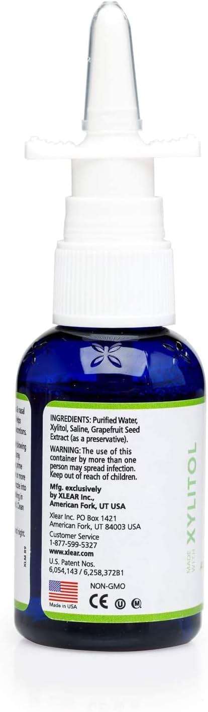 Xlear Natural Nasal Spray with Xylitol, 1.5 fl oz (Pack of 3) - Image 6
