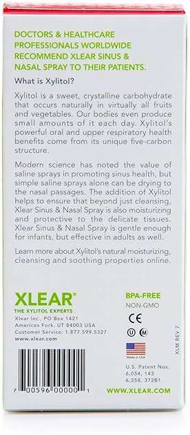 Xlear Natural Nasal Spray with Xylitol, 1.5 fl oz (Pack of 3) - Image 7