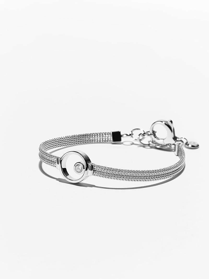 Skagen Women's Trendy Silver, Rose Gold or Gold Stainless Steel Bangle or Cuff Bracelet - Image 3