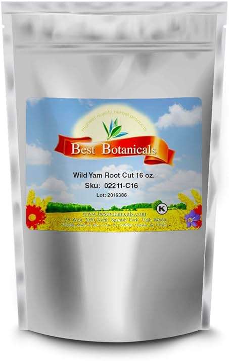 Best Botanicals Wild Yam Root Cut 16 oz. - Image 4