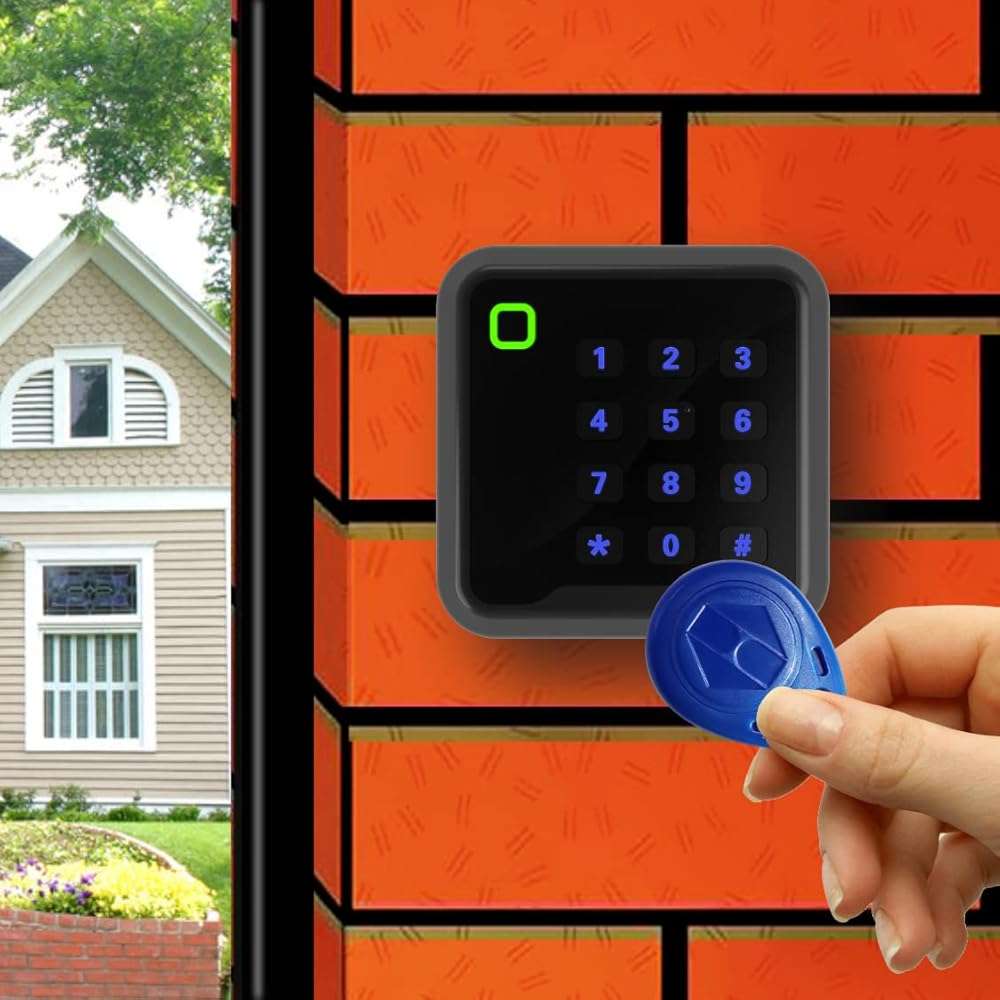 UHPPOTE Wiegand 26/34 Bit 125KHz EM RFID Card Door Entry Reader Keypad | Waterproof for Access Control Board - Image 8