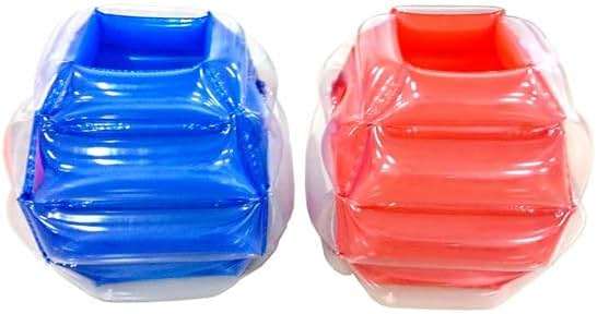BANZAI: Bump N' Bounce Body Bumpers, A Game of Bumping & Bopping, 2 Bumpers Included in Red & Blue, Fun & Safe Cushion Inflatable Surface, For Ages 4 and up - Image 6