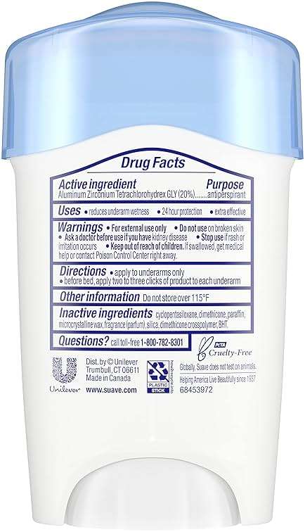 Suave Clinical Protection Coconut Kiss Soft Solid Antiperspirant Deodorant for Women, 48HR Sweat & Odor Control, Extra-Strength Underarm Deodorant, 24 Count, 1.7 OZ EA - Image 2
