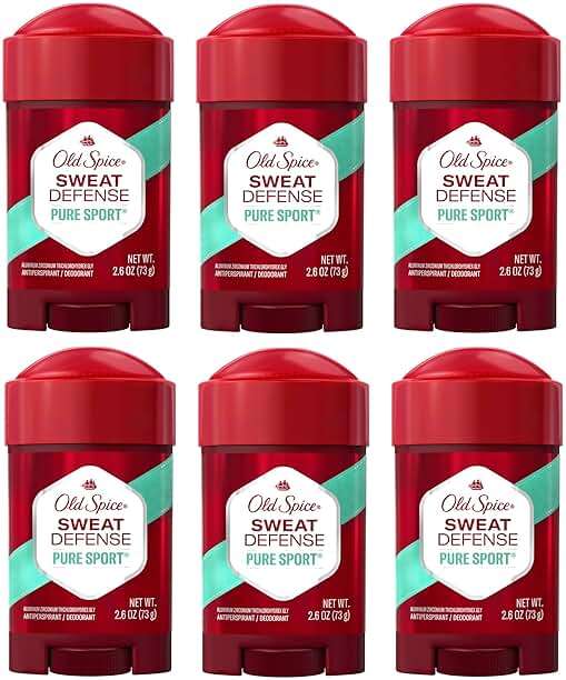 Old Spice Anti-Perspirant 2.6 Ounce Pure Sport+ Soft Solid (Pack of 6) - Image 1