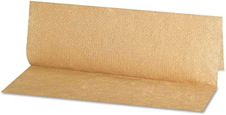 GEN 1508 Folded Paper Towels, Multifold, 9 x 9 9/20, Natural, 250 Towels per Pack (Case of 16 Packs) - Image 6