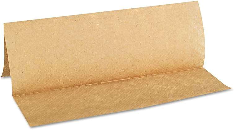 GEN 1508 Folded Paper Towels, Multifold, 9 x 9 9/20, Natural, 250 Towels per Pack (Case of 16 Packs) - Image 7
